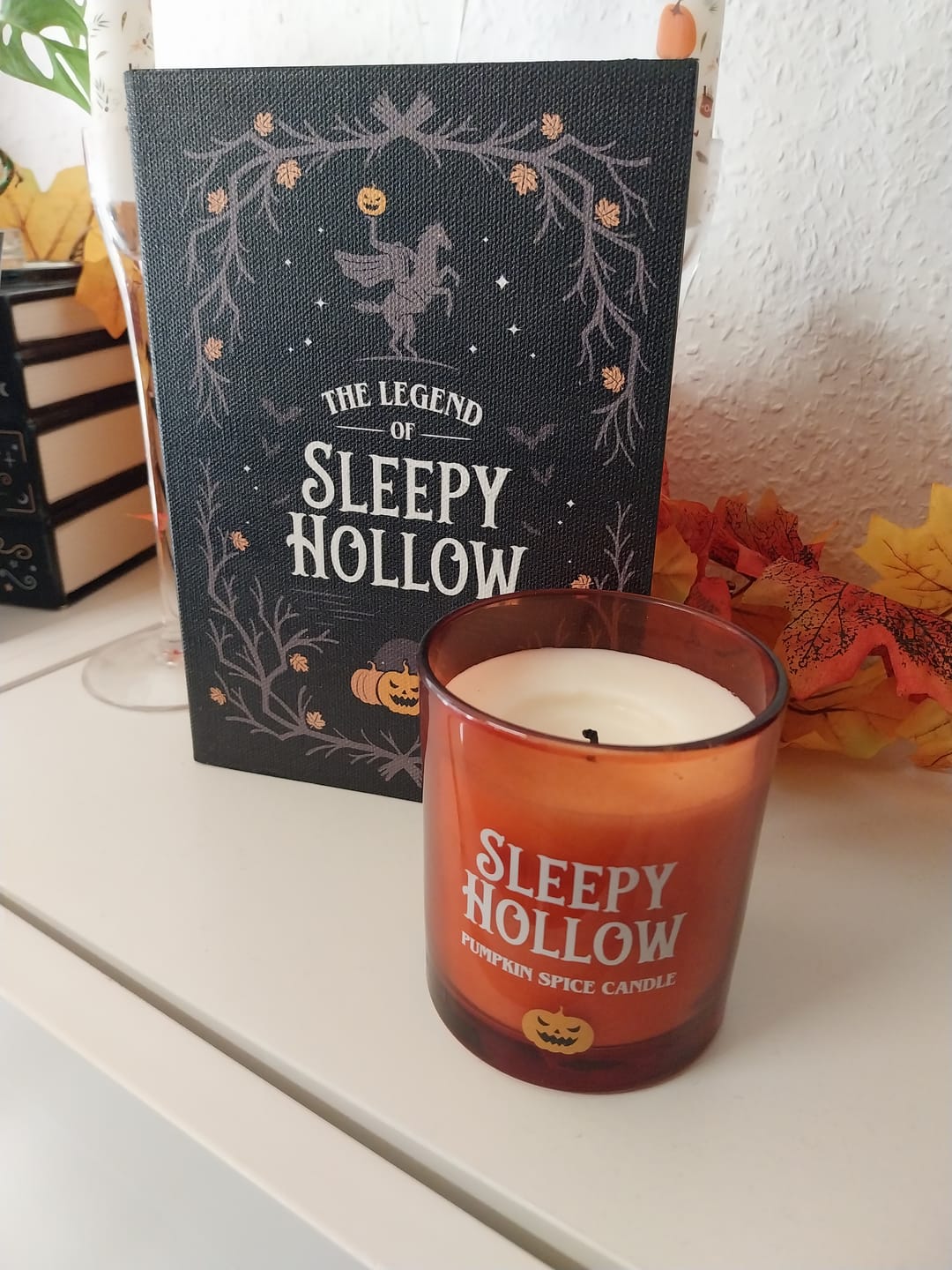 Customer photo review of Sleepy Hallow Duftkerze – Cozy Kerze im Glas mit Kürbisgewürz Geruch