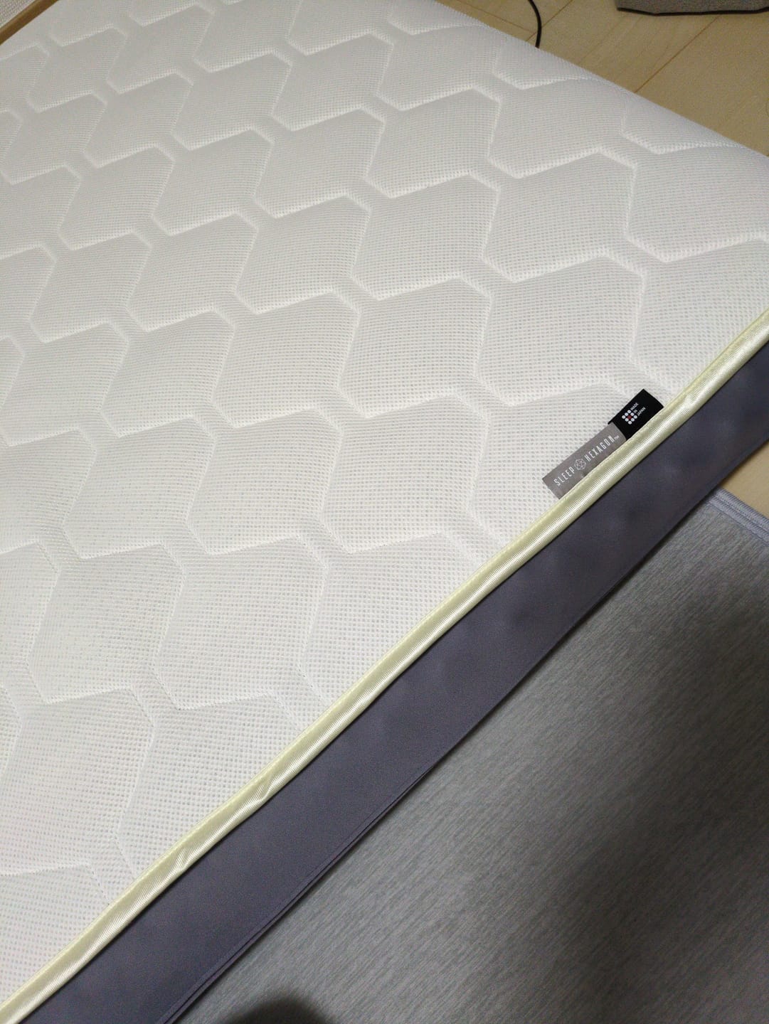Customer photo review of SLEEP HEXAGON　上位版ホルミシスベッドパッド