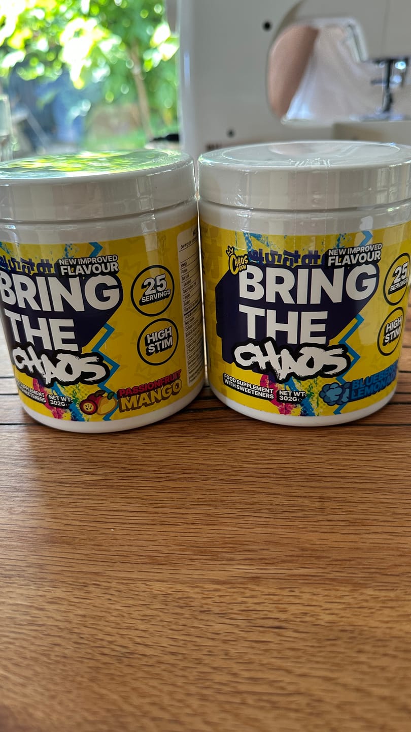 Customer photo review of Chaos Crew – Pump the Chaos Extreme (324 g)