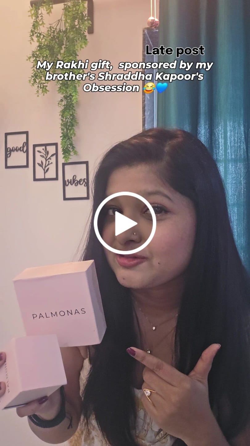 Customer video review of Two Layered Solitaire Drop Necklace