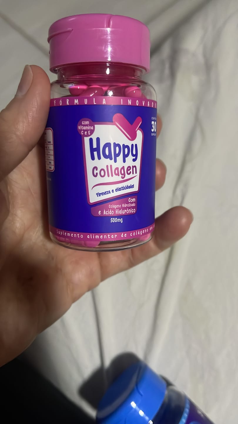 Customer photo review of (GRÁTIS) 1 Pote Colágeno Com Ácido Hialurônico