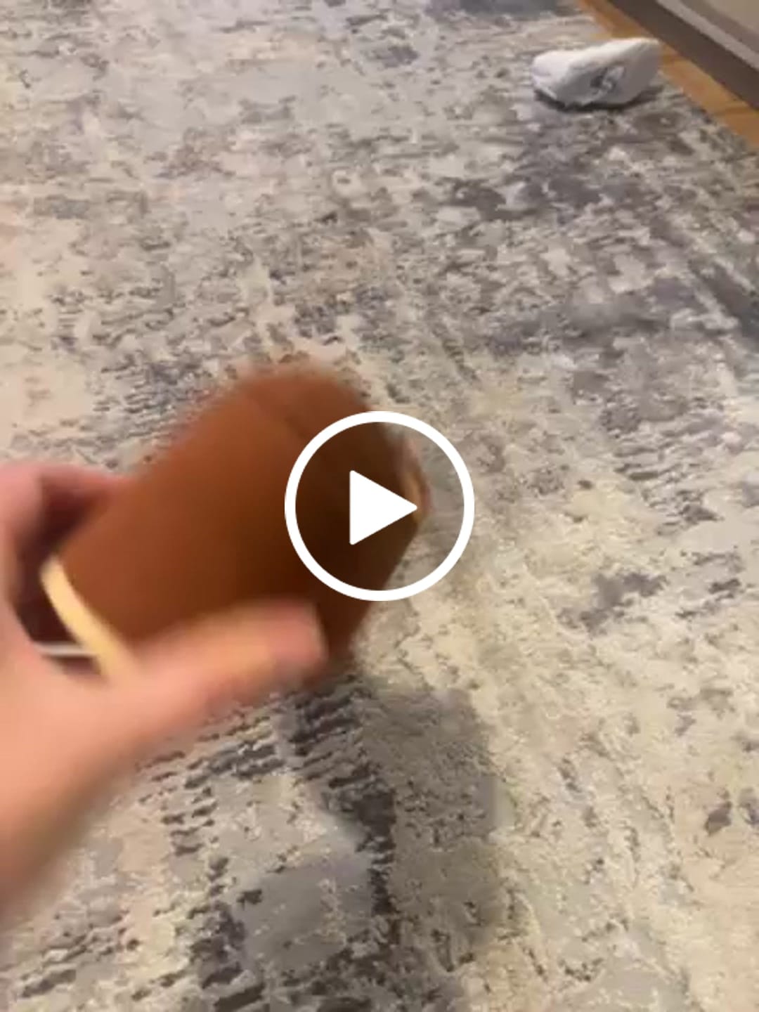 Customer video review of Maison Margiela 2026 Closed-Toe Chunky Heel Mules 70mm Cowhide Suede 924849