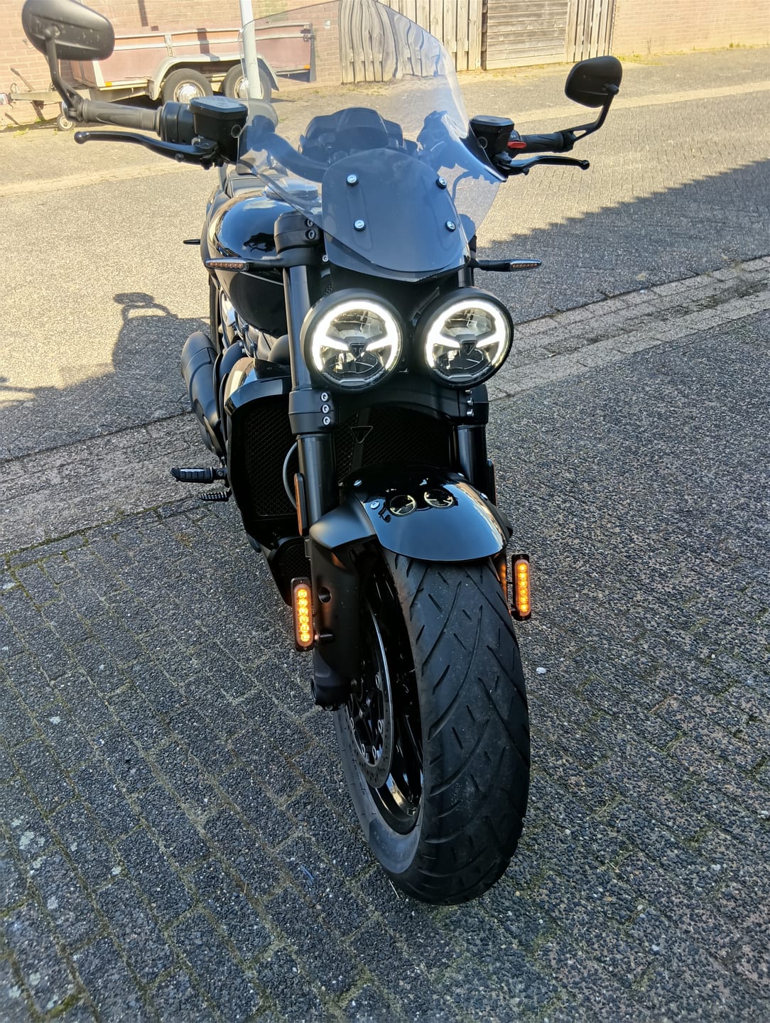 Customer photo review of DRL Visibility Lighting Kit with Fender Mount - White or Amber