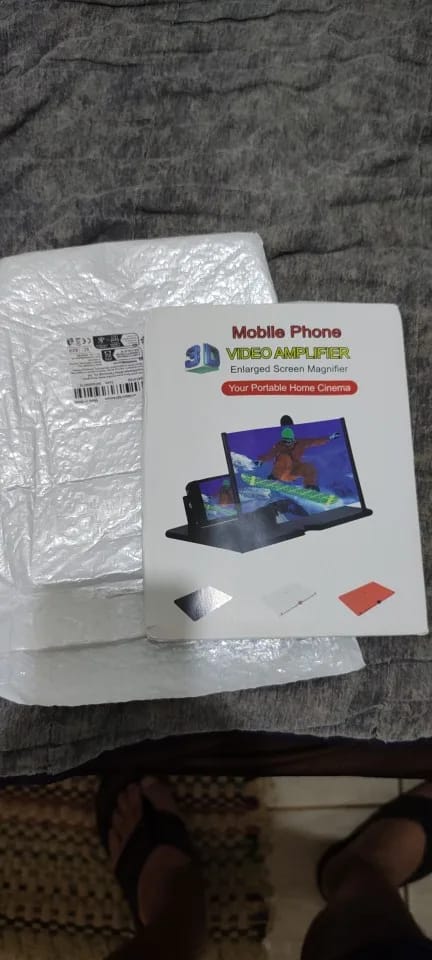 Customer photo review of Amplificador de Pantalla