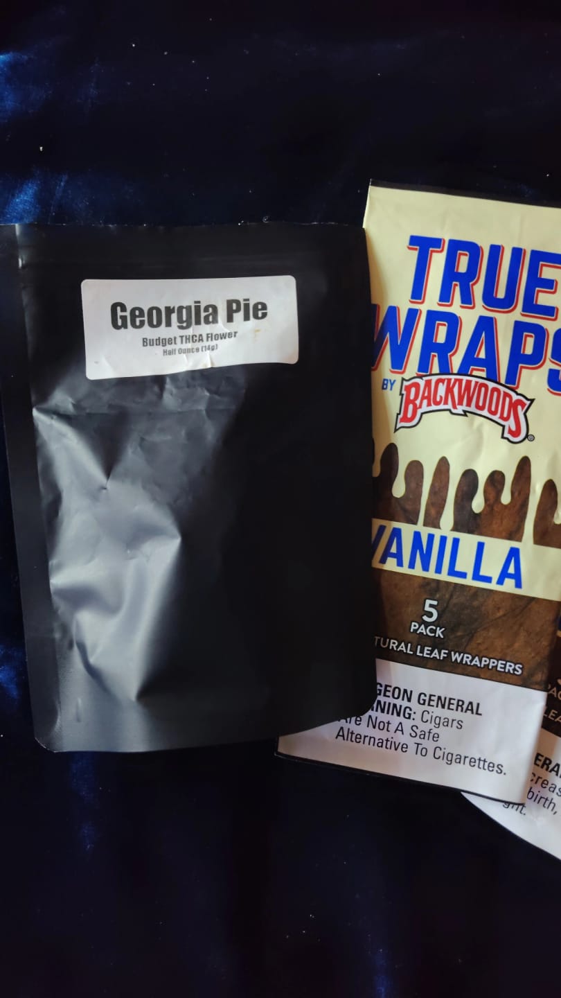 Customer photo review of Georgia Pie THCA Flower (Budget)