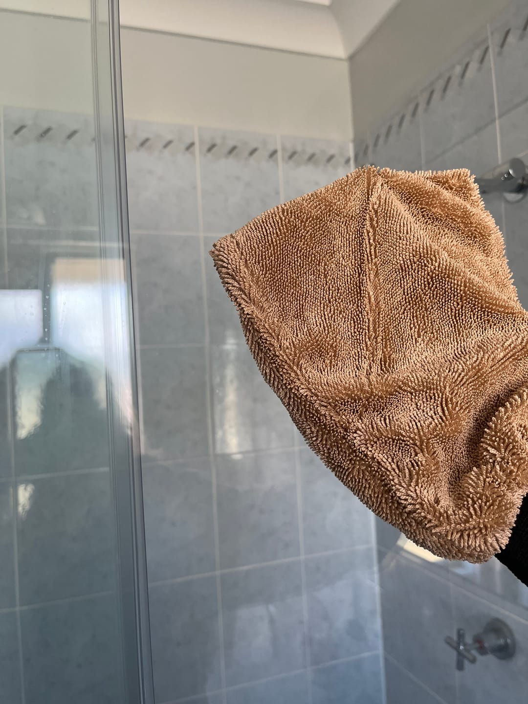 Customer photo review of Magicwipe™ - Drying glove Colored Pack