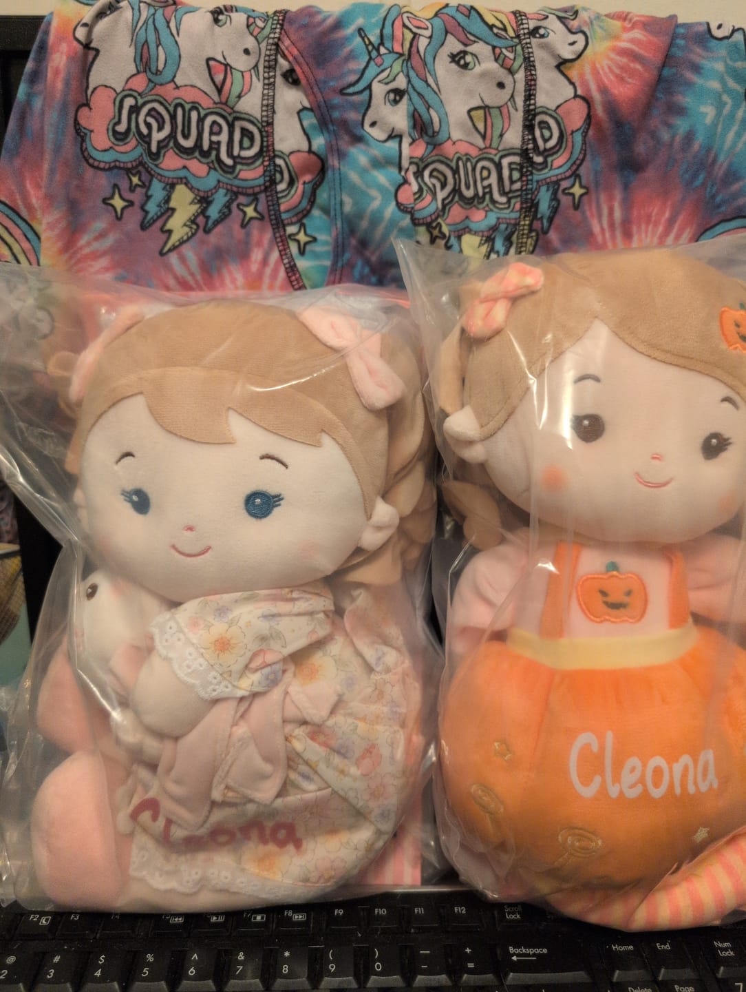 Customer photo review of [PRE-ORDER] Personalized Mabel & Her Lovey