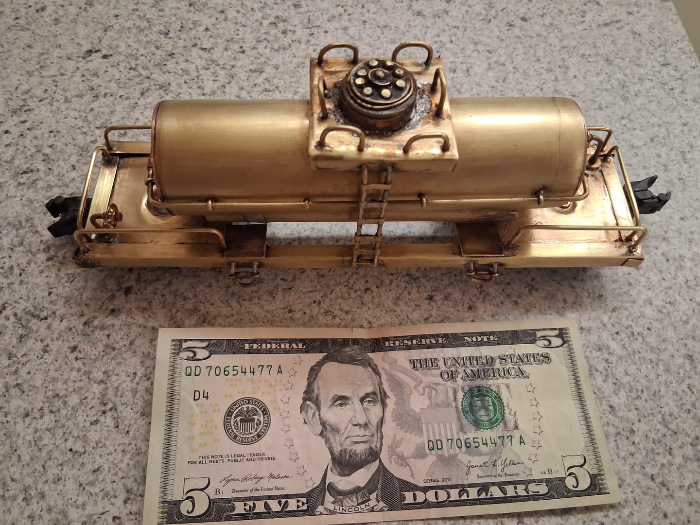 Customer photo review of Round Brass Rod: 1/32" OD x 12" Long (5 Pieces)