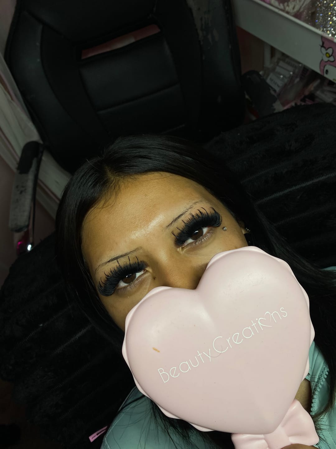 Customer photo review of VEYESINC Cashmere Lashes - 0.03MM