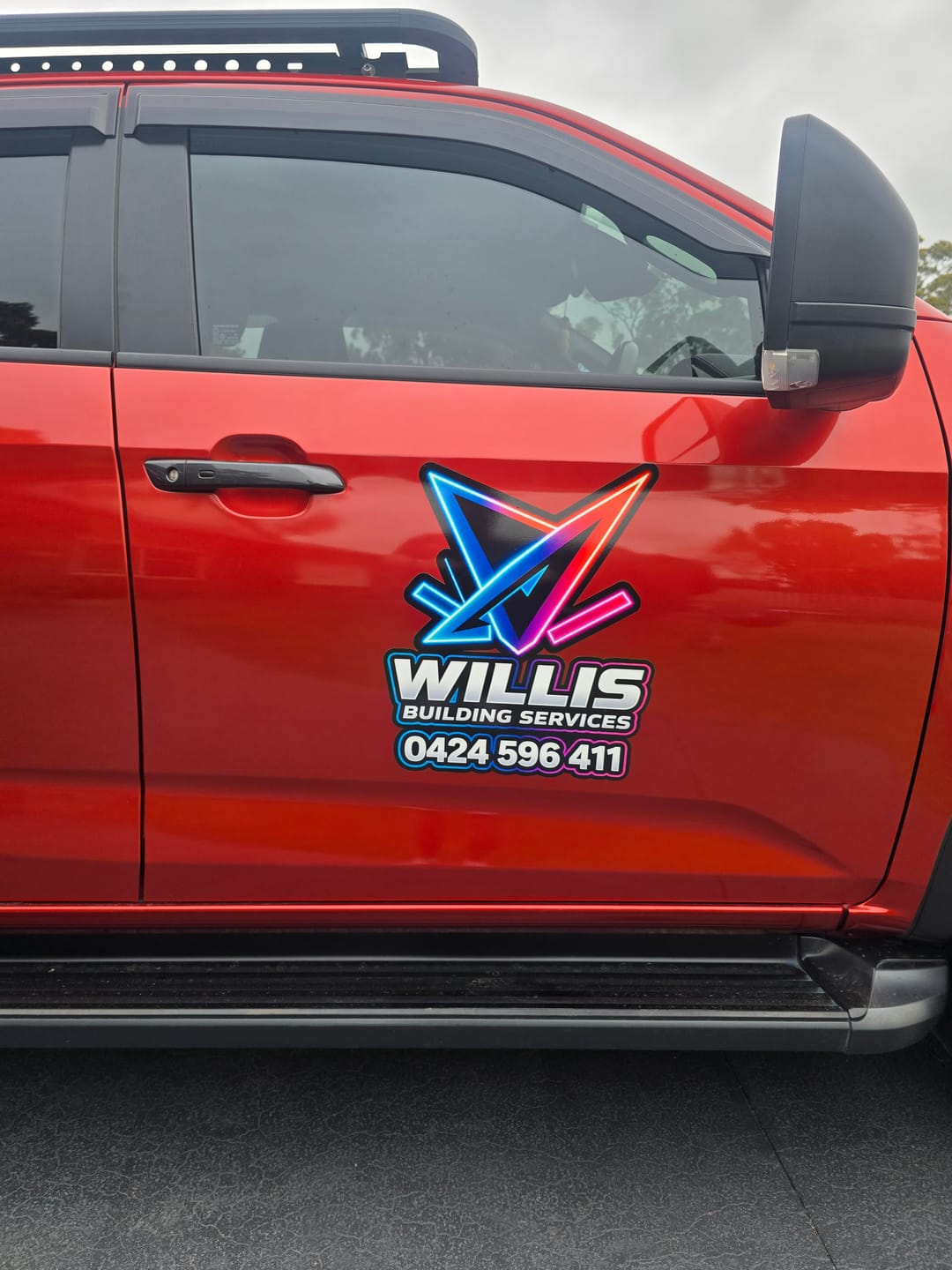 Customer photo review of Custom Logo Door Signage (Pair)