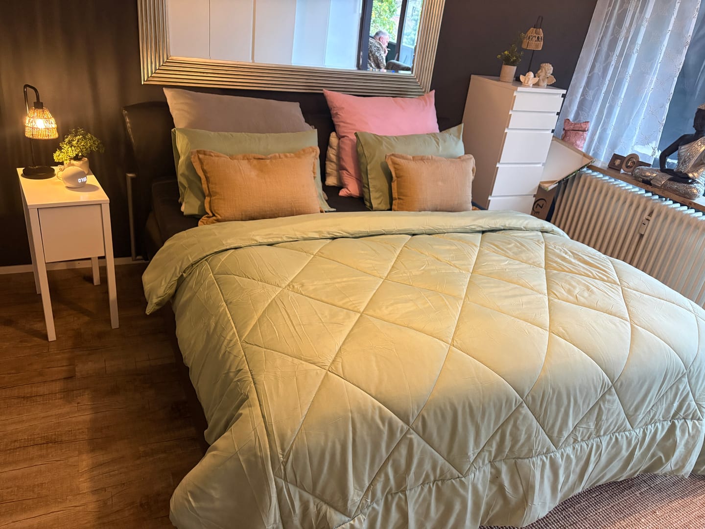 Customer photo review of DreamWrap | 2-in-1 Bettdecke ohne Bettwäsche