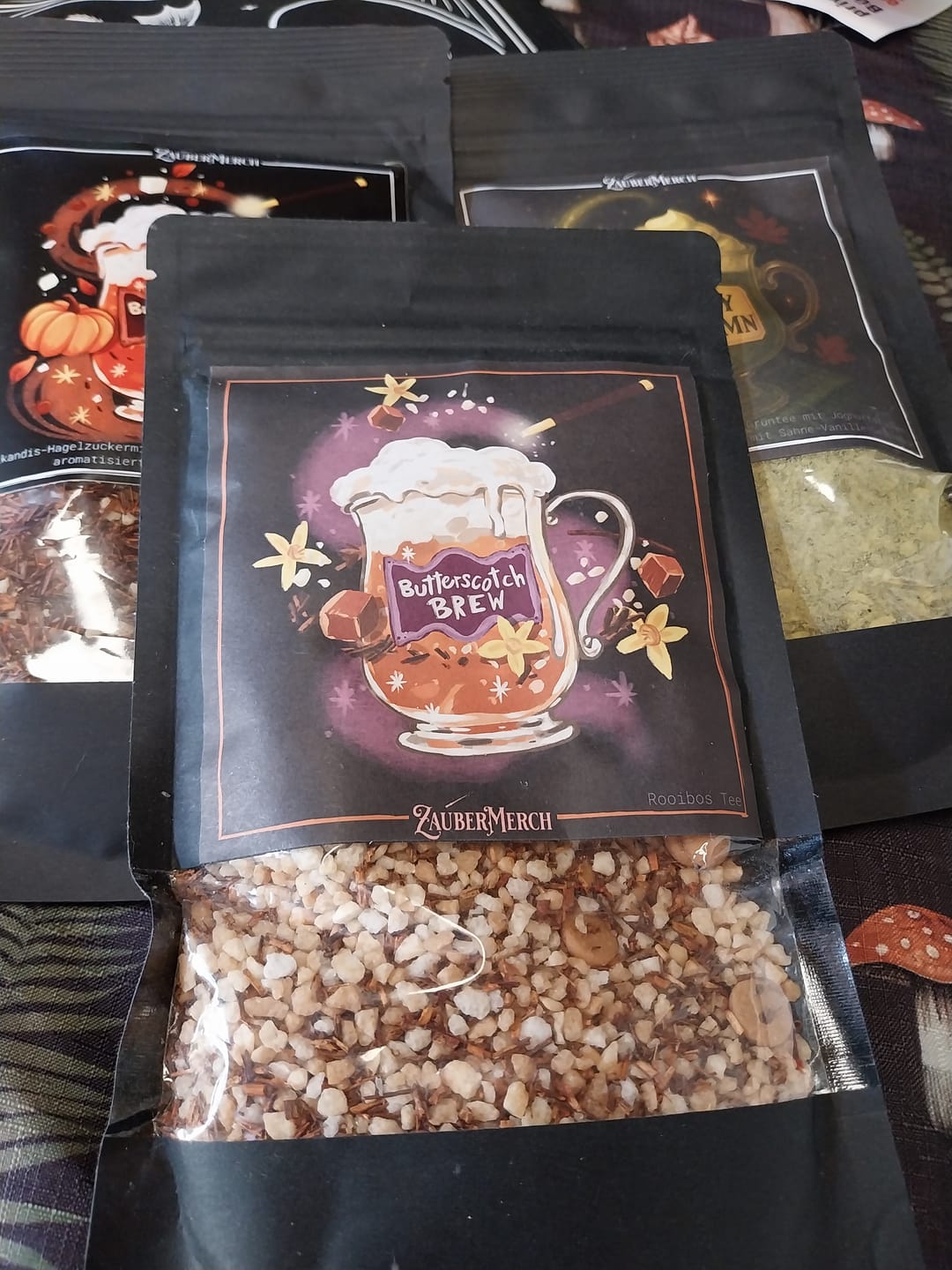 Customer photo review of Butterscotch Brew – Rooibos Tee Butterscotch Karamell