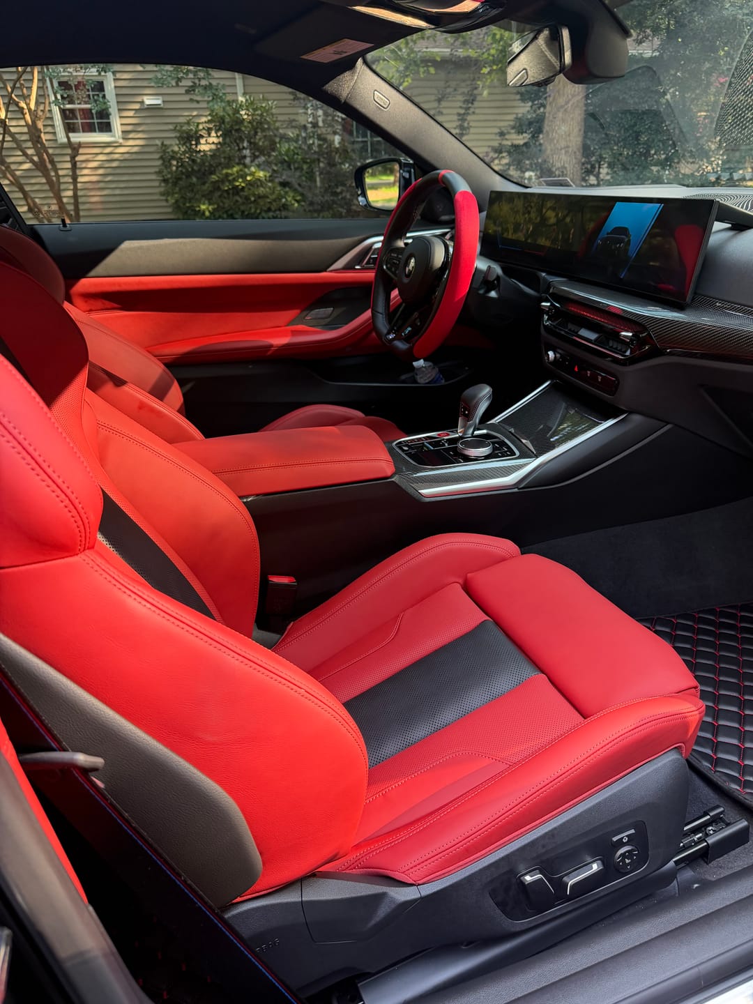 Customer photo review of Universal Suede Leather Steering Wheel Cover Booster - Anti-Slip Protector for Car Steering Wheels (Set of 2)