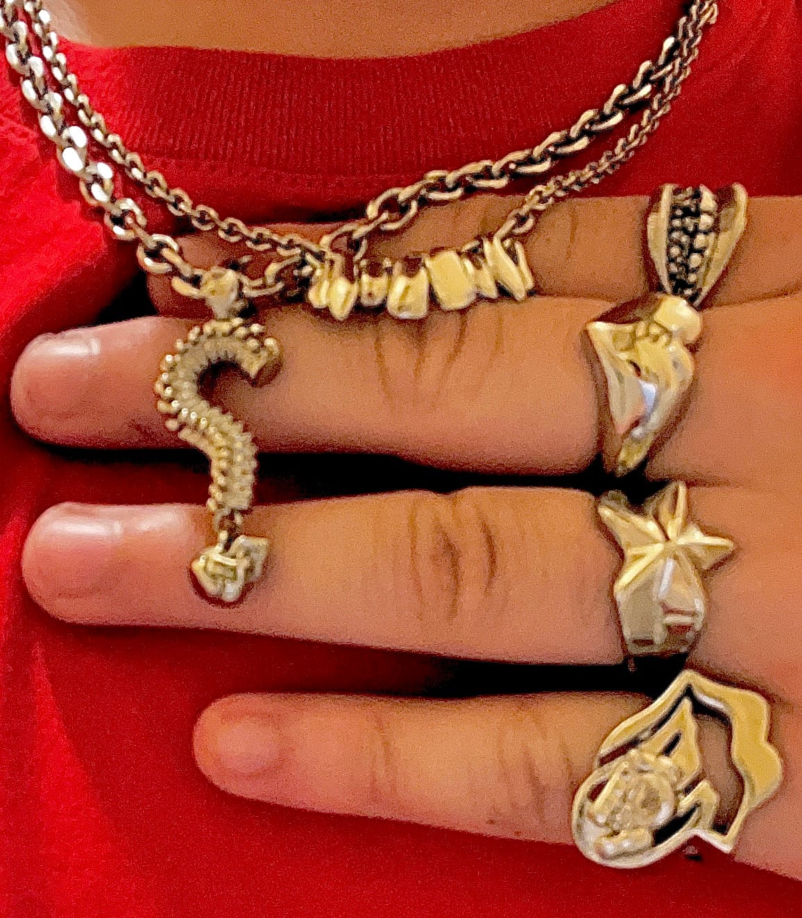 Customer photo review of HEART RING
