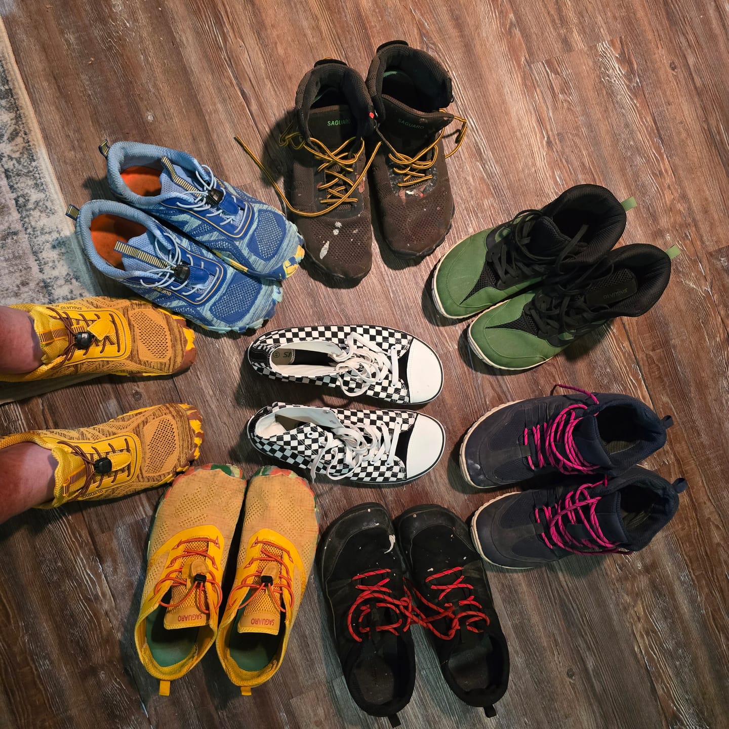 Customer photo review of Active II Pro - Barefoot Shoes
