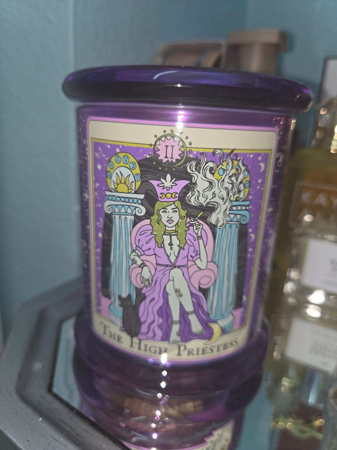 Customer photo review of HIGH PRIESTESS STASH JAR
