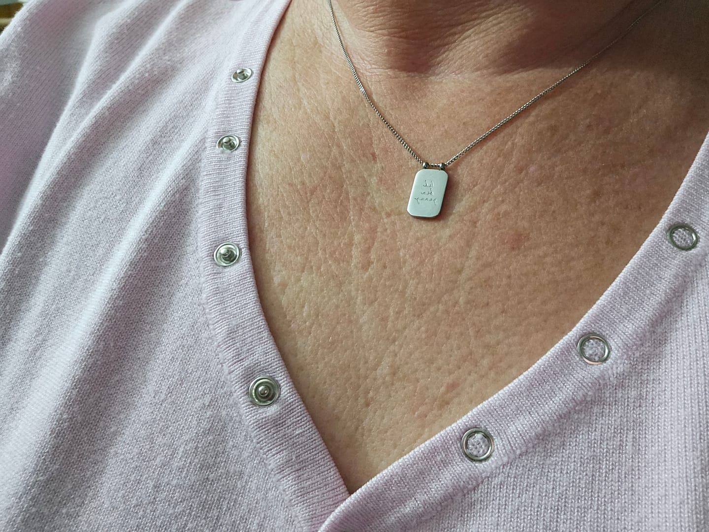 Customer photo review of Halskette "Ich bin genug."