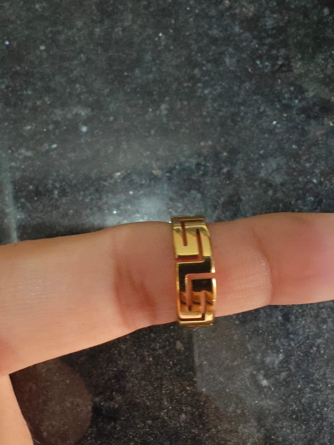 Customer photo review of Womens Style Gold Ring