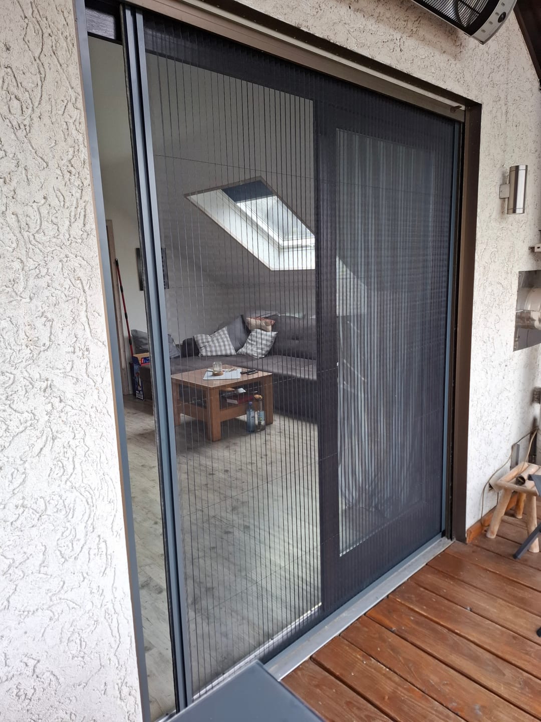 Customer photo review of Fliegengitter zum Schieben
