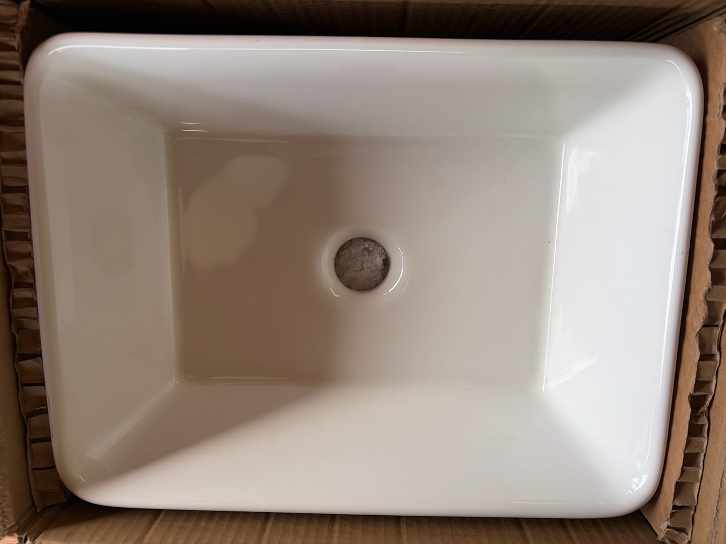 Customer photo review of Lavamanos Sobreponer SLC910-B/ 41x30x13,5cm