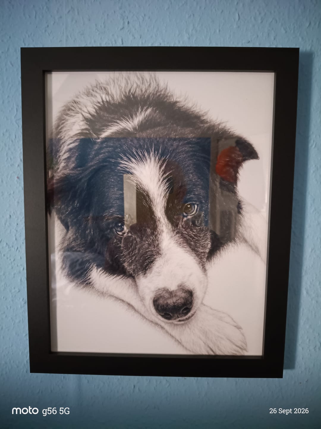 Customer photo review of Personalised Poster - Pencil Sketch