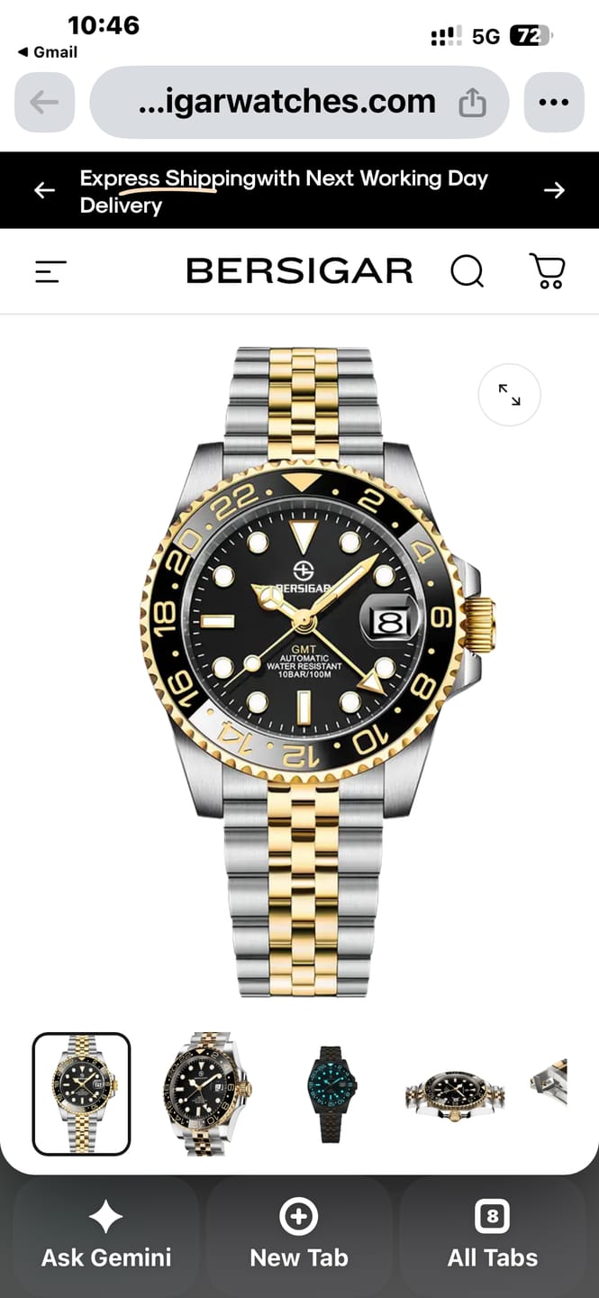 Customer photo review of Bersigar Luxaura 1662