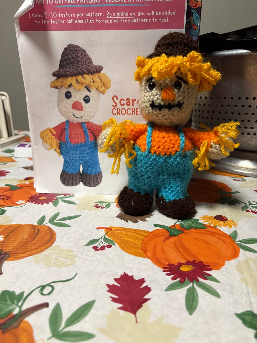 Customer photo review of Fall Crochet Patterns Bundle PDF