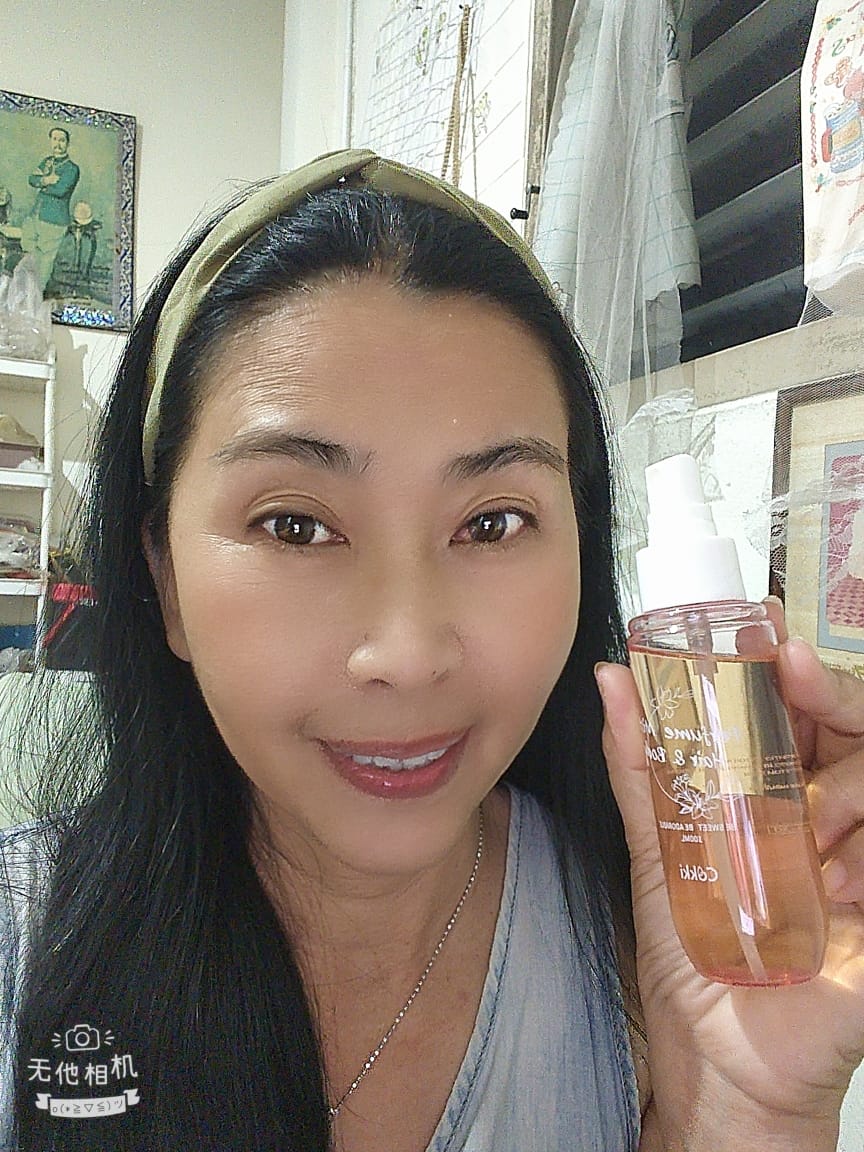 Customer photo review of สเปรย์น้ำหอมบำรุงผมและผิวกาย 100มล.*2