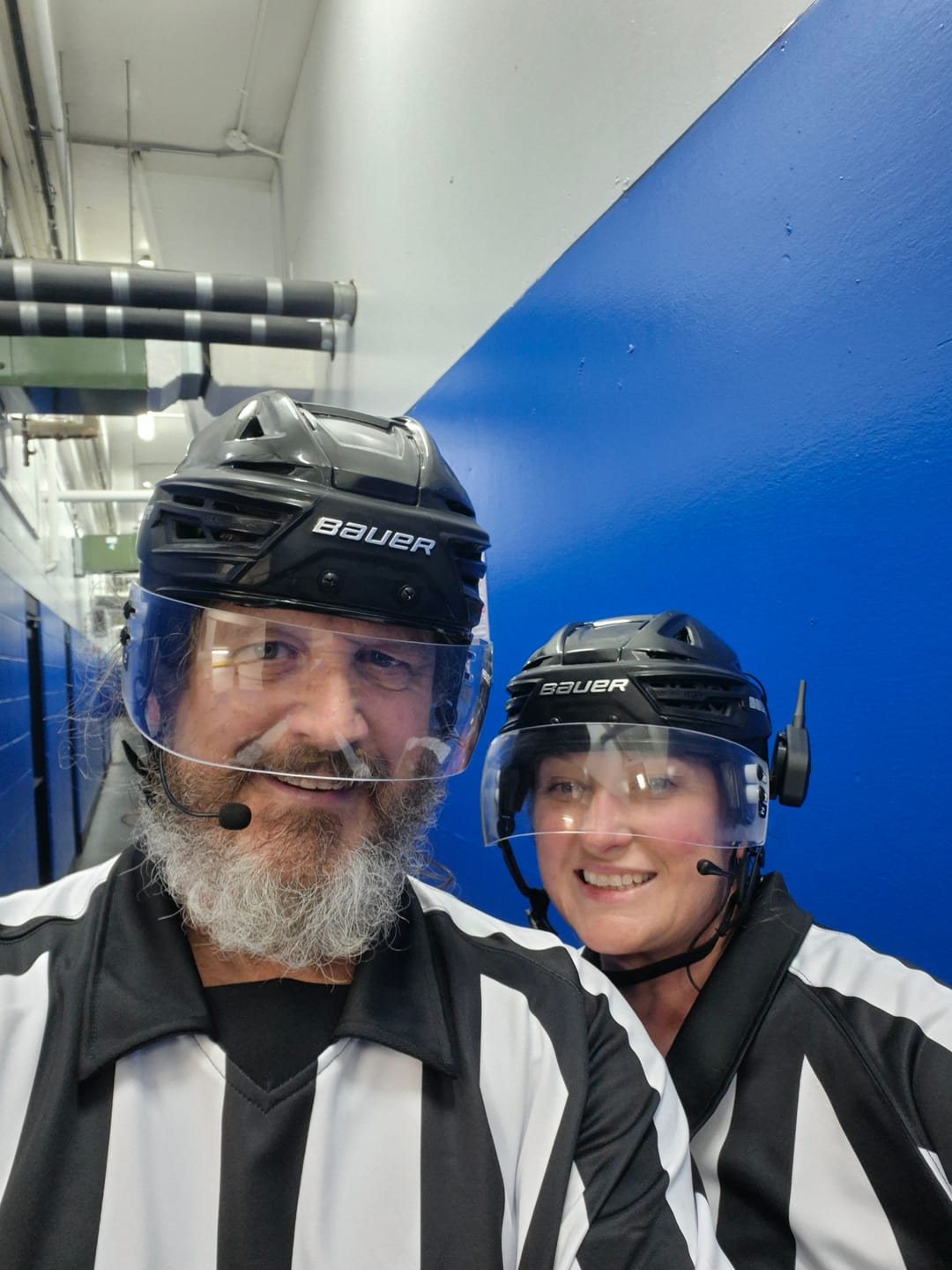 Customer photo review of ZVG2 SHORT CUT HOCKEY VISOR CLEAR