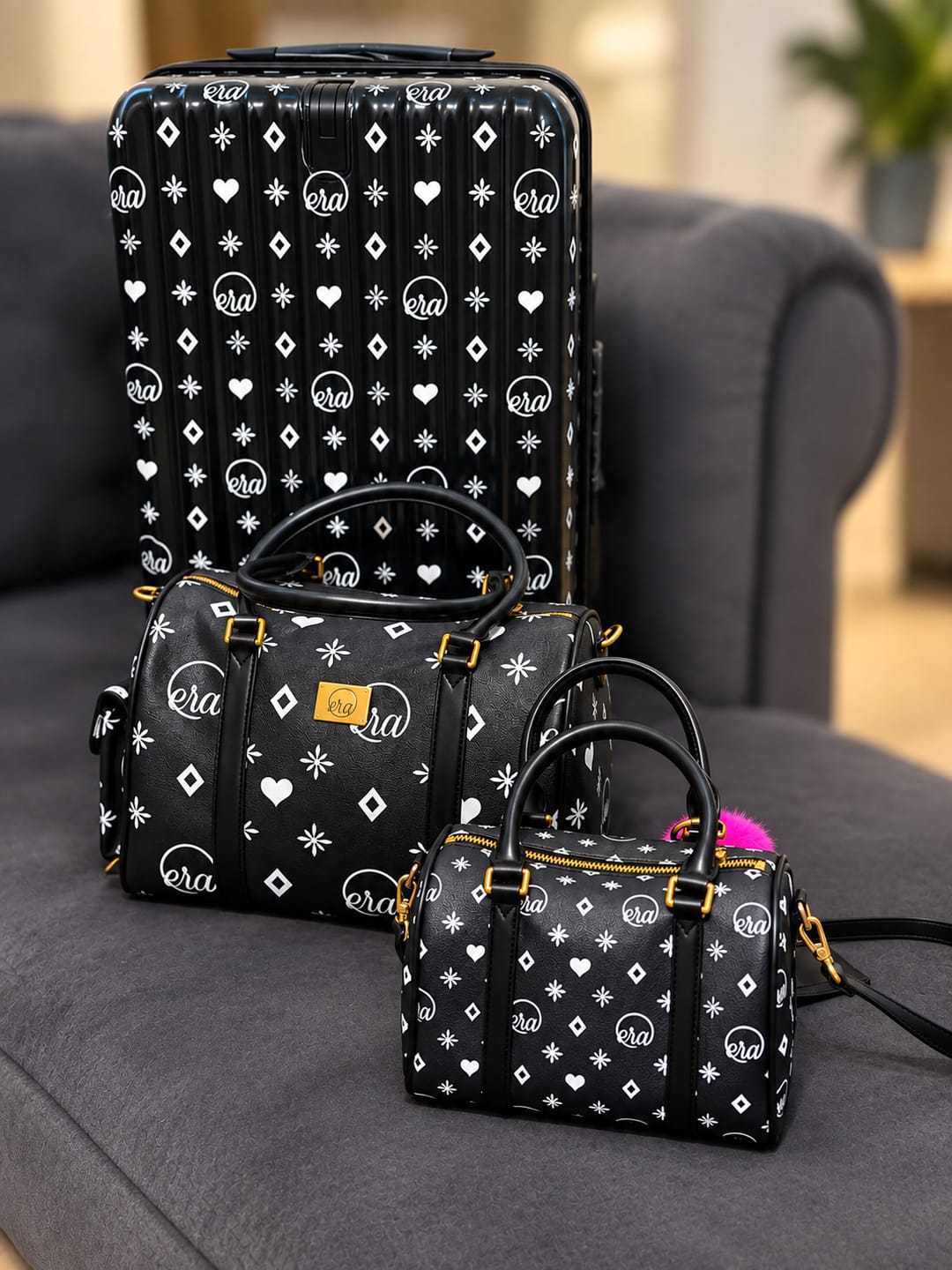 Customer photo review of Era Go Getter Bag & Carry On Troller Case