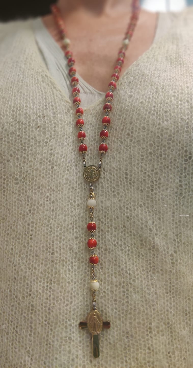 Customer photo review of CHAPELET EN IVOIRE VÉGÉTAL (TAGUA) L'IVORIUM