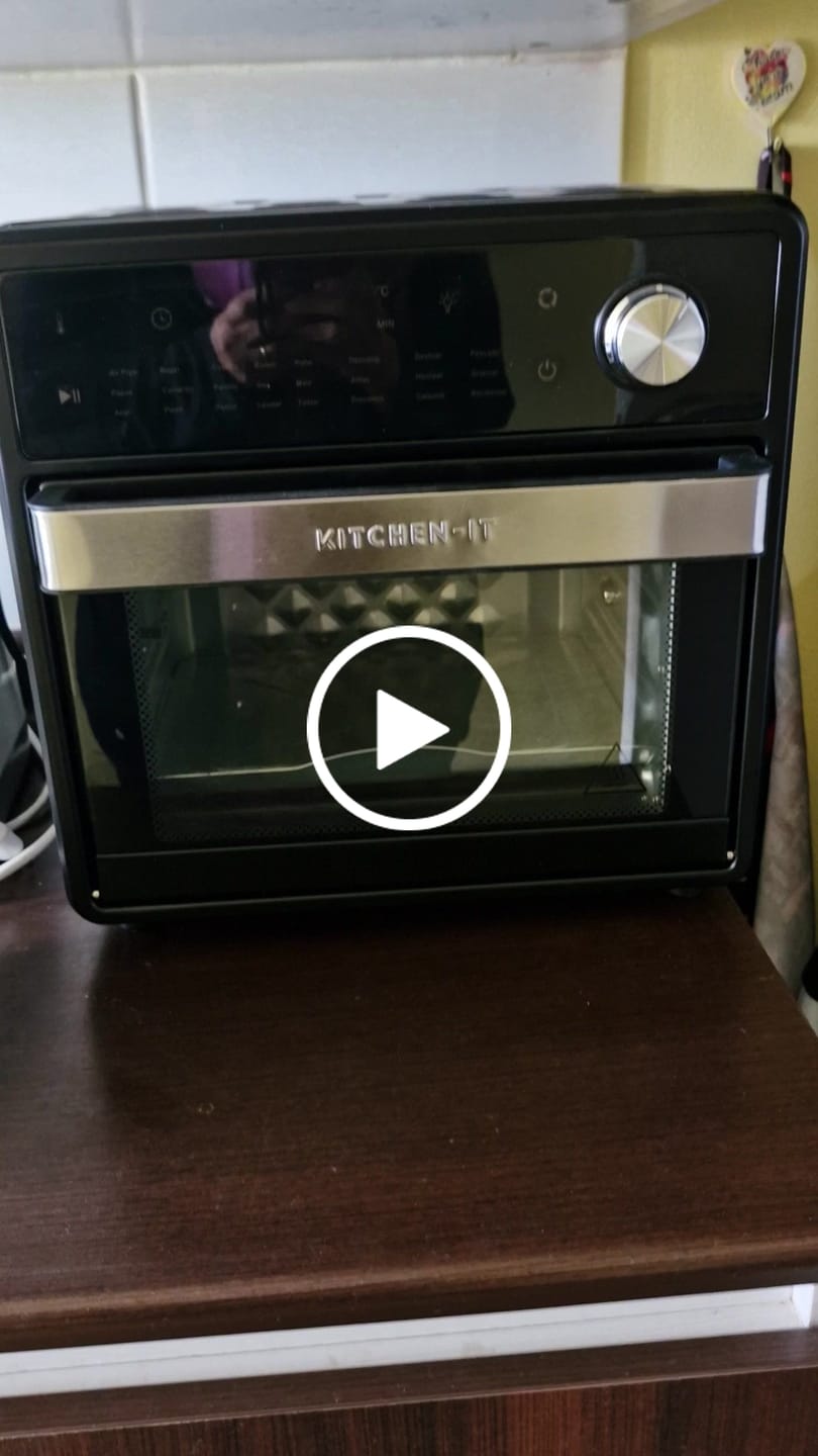 Customer video review of Horno Freidora de Aire Full Edition 24 en 1 - 15L