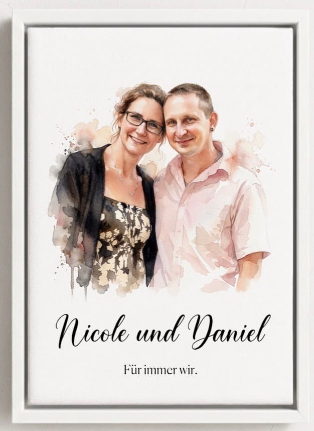 Customer photo review of Euer Foto als Aquarell-Kunstwerk