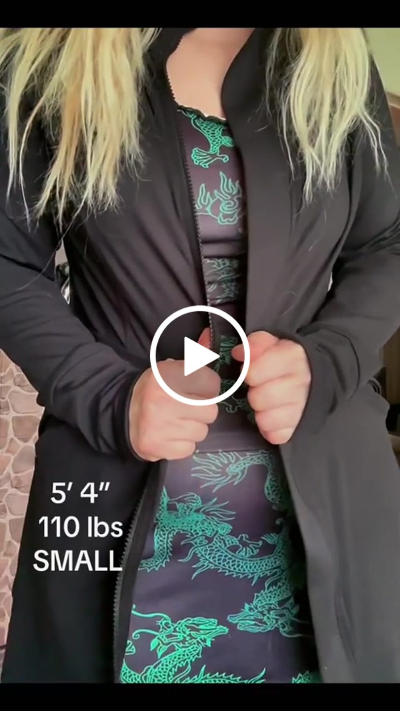 Customer video review of Madison Long Jacket
