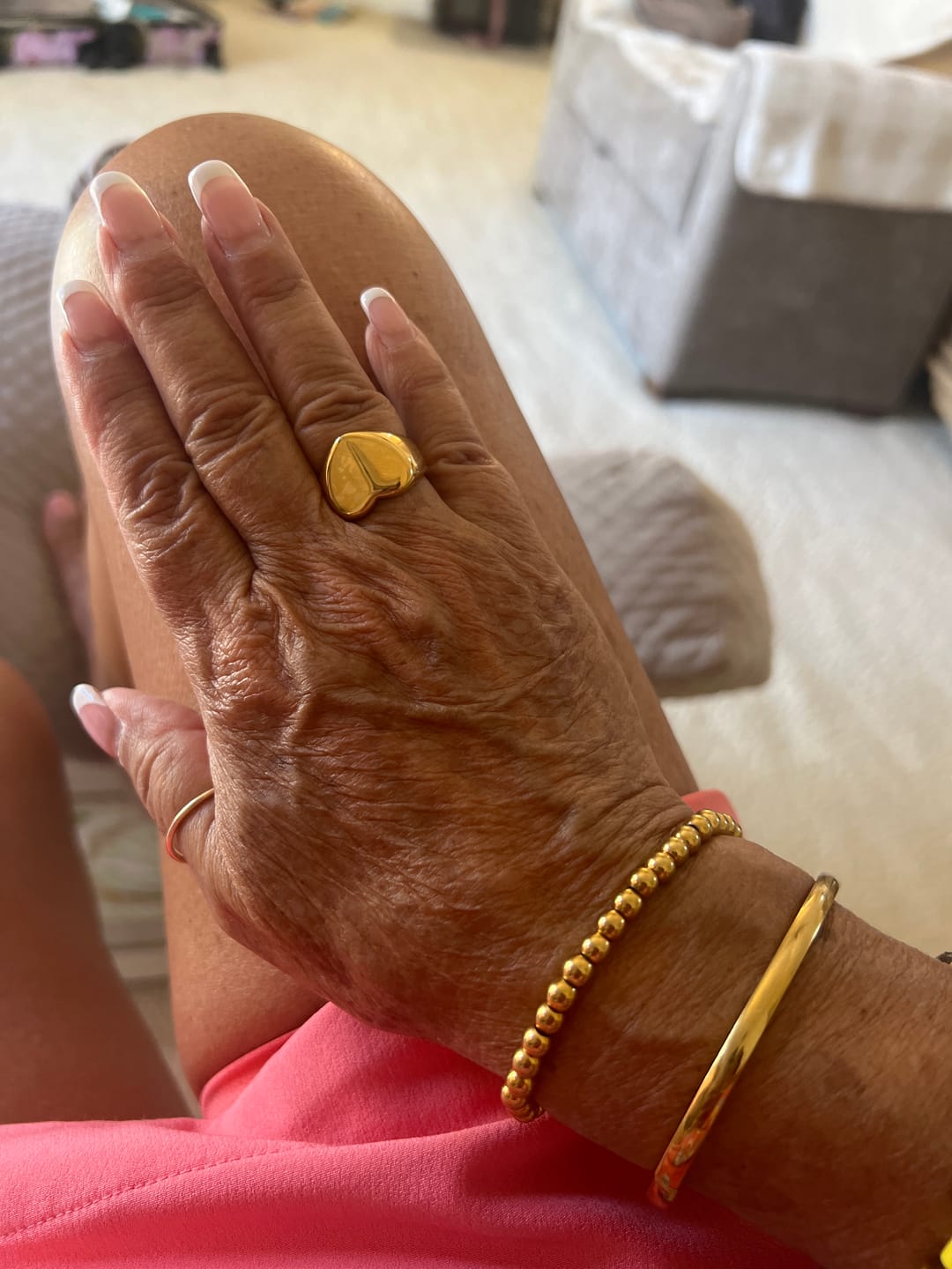 Customer photo review of Love Affair Heart Ring (Bundle)