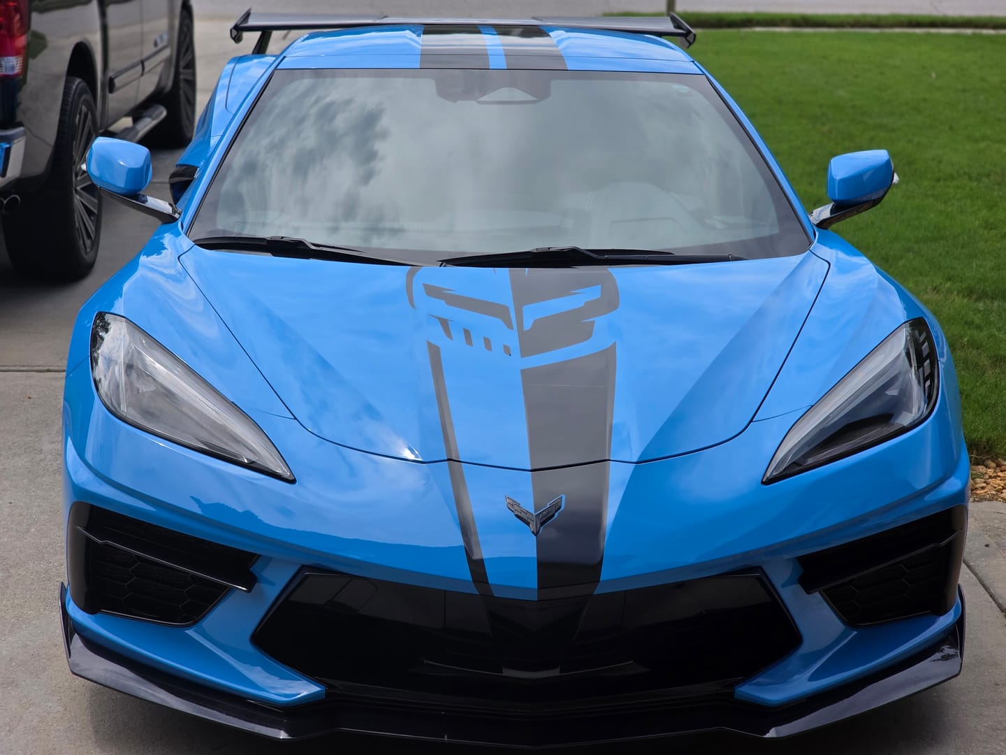 Customer photo review of Corvette C8 Front Splitter [5VM Package]