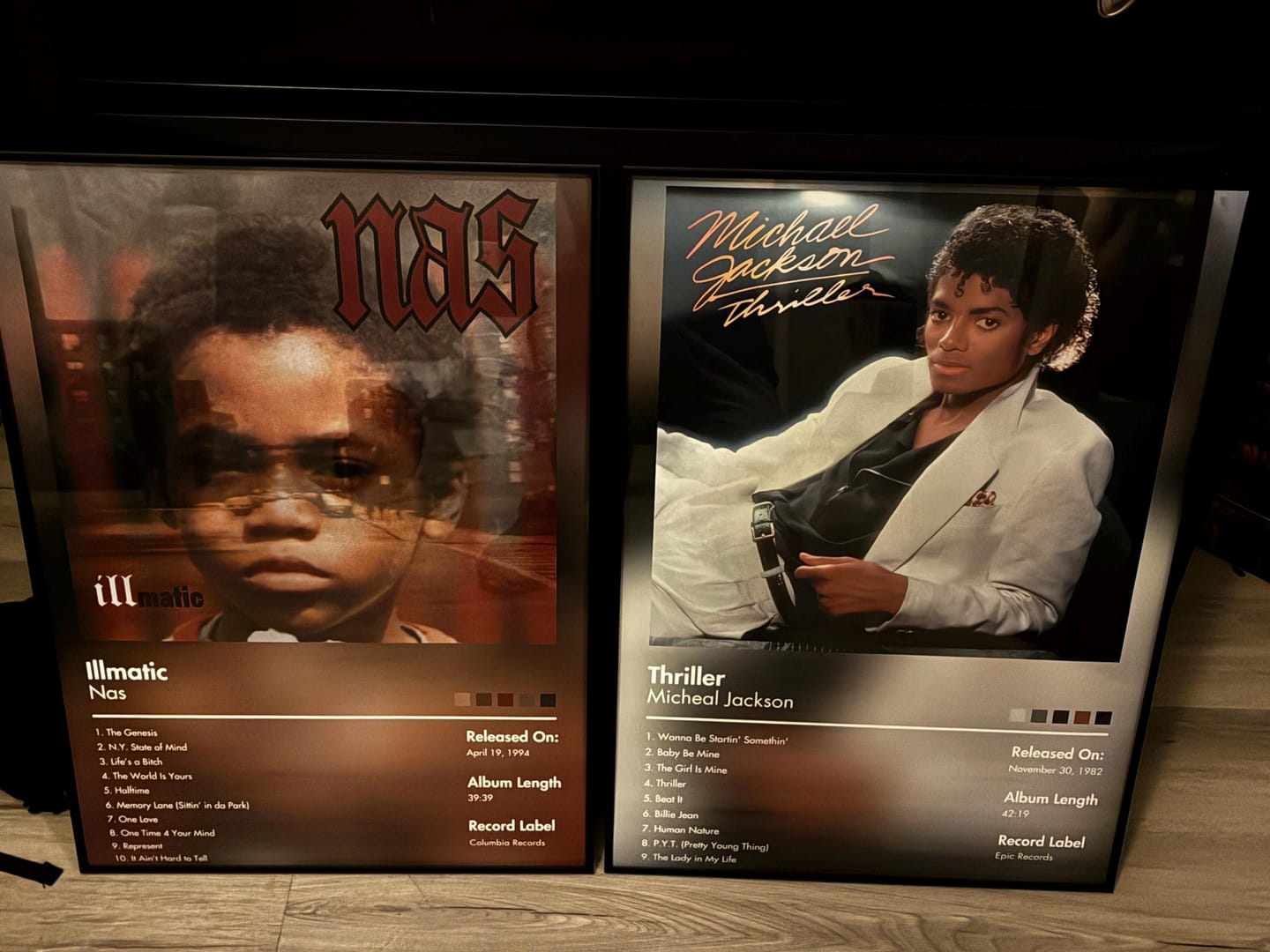 Customer photo review of Michael Jackson — Thriller Album Poster
