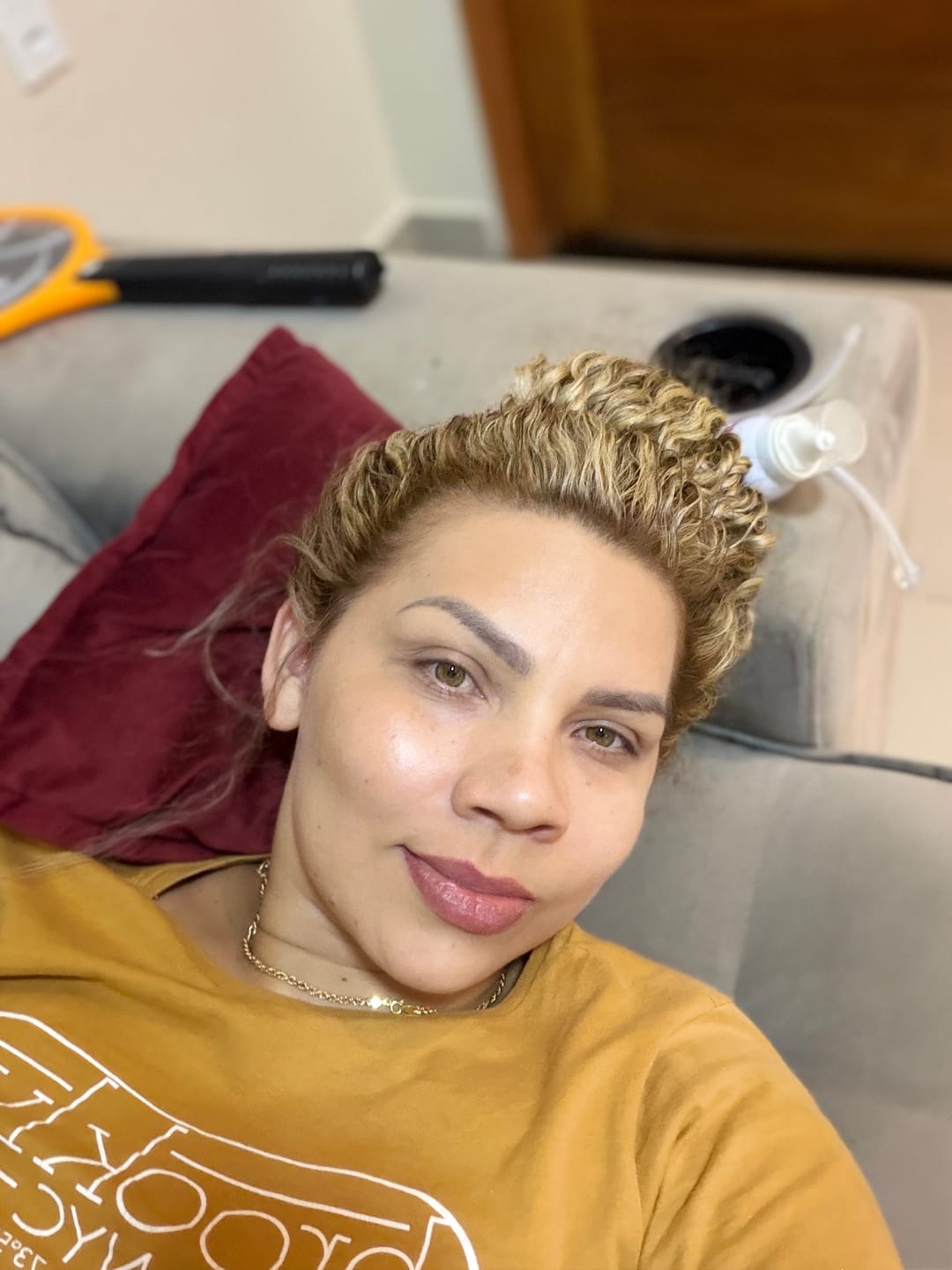 Customer photo review of Creme Clareador de Manchas – Melasma, Axilas, Virilha, Áreas Íntimas, Rosto e Corpo