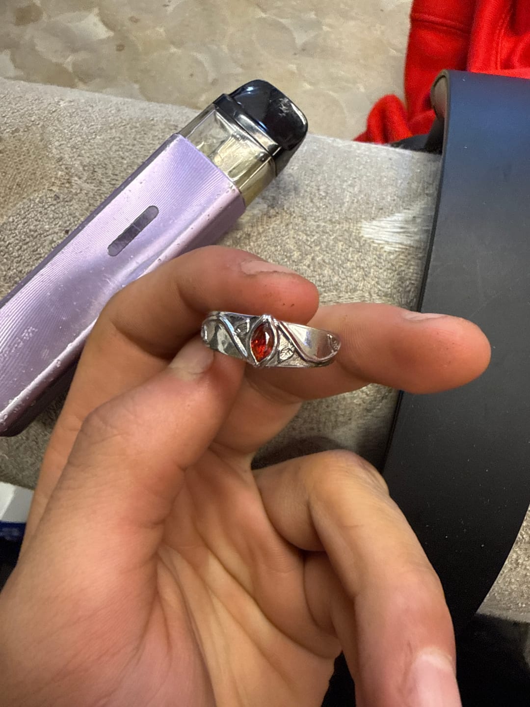 Customer photo review of BIRTHSTONE RINGS