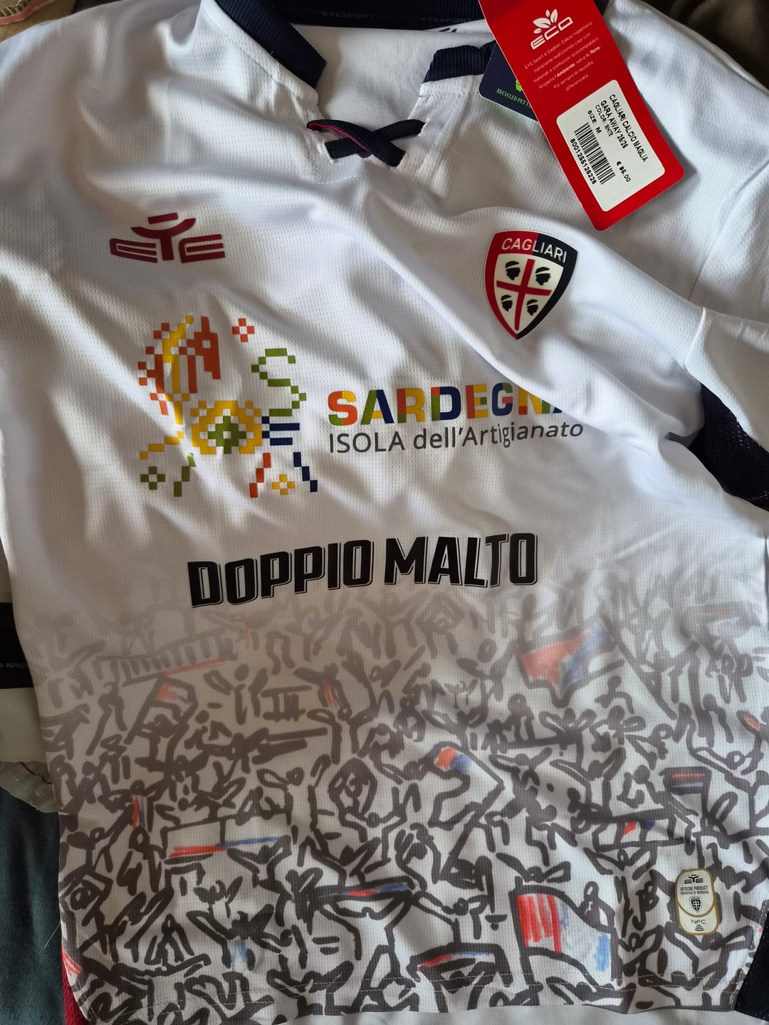 Customer photo review of Premium Football Shirt Mystery Box