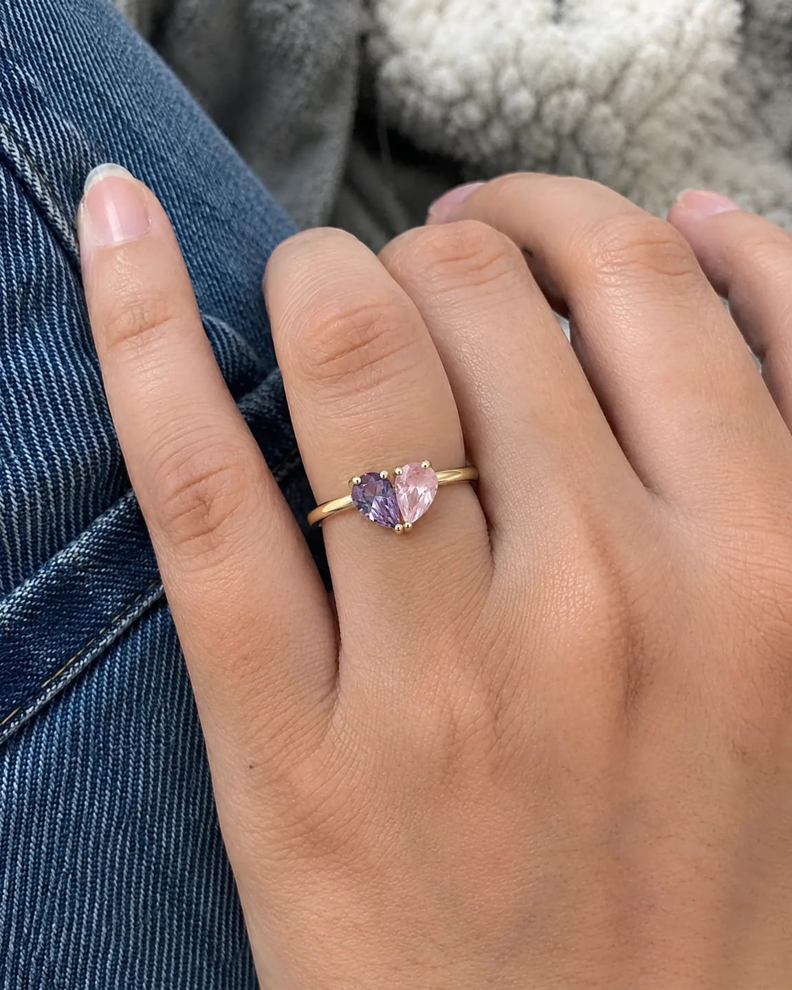 Customer photo review of Bague Liaison
