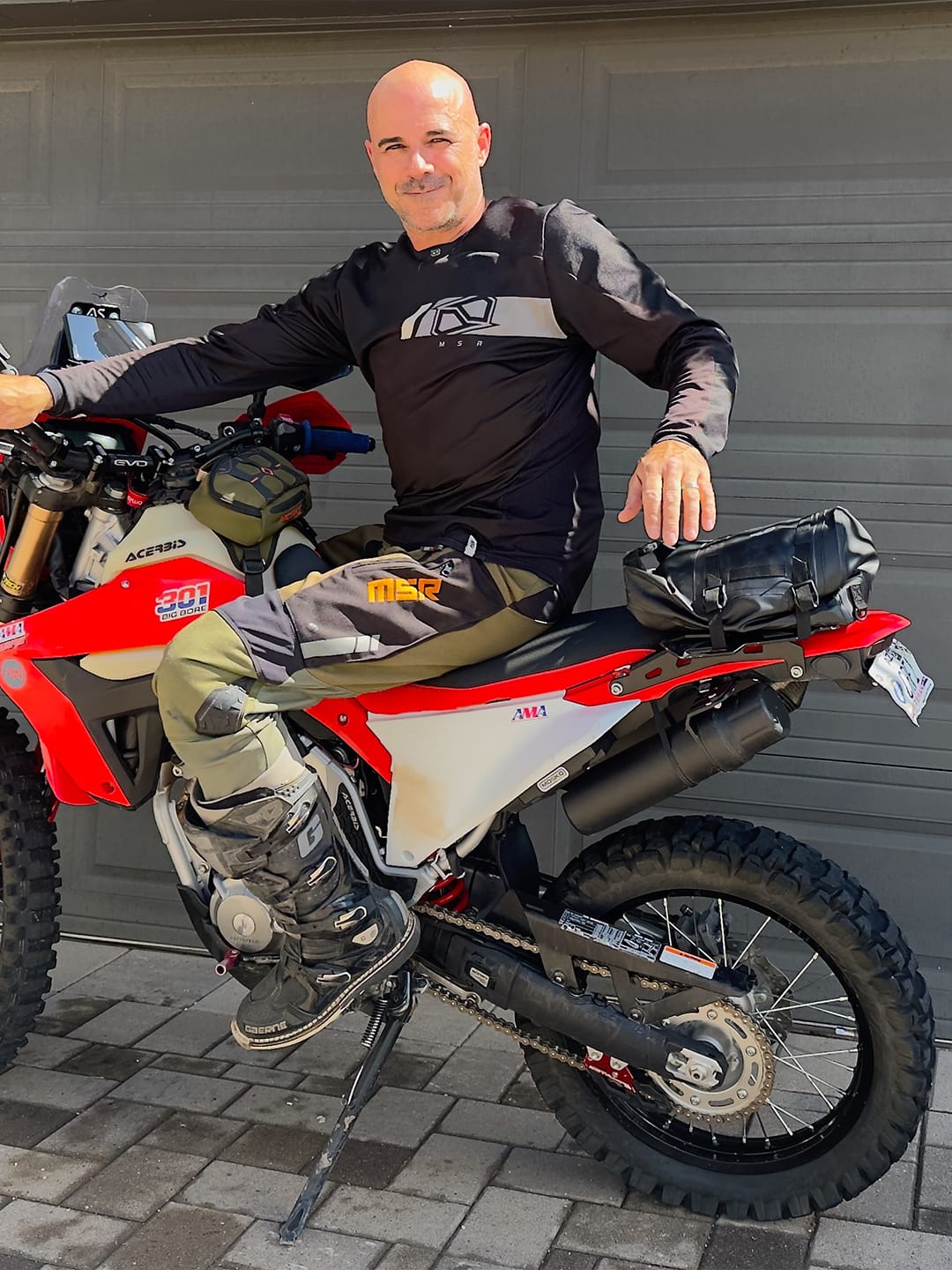 Customer photo review of 8L - Odyssey ADV Touring Tailpack