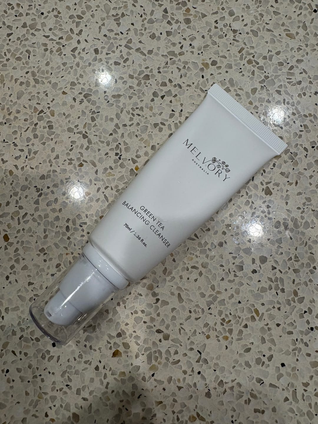 Customer photo review of Green Tea Balancing Cleanser