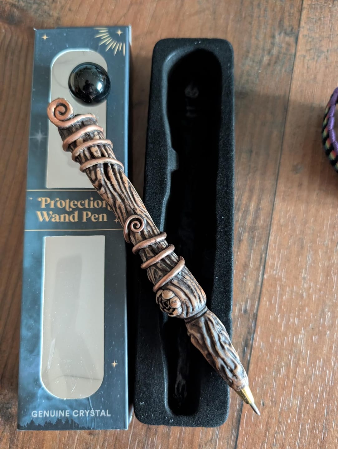 Customer photo review of Zauberstab Stift – Magischer Kugelschreiber mit Stein