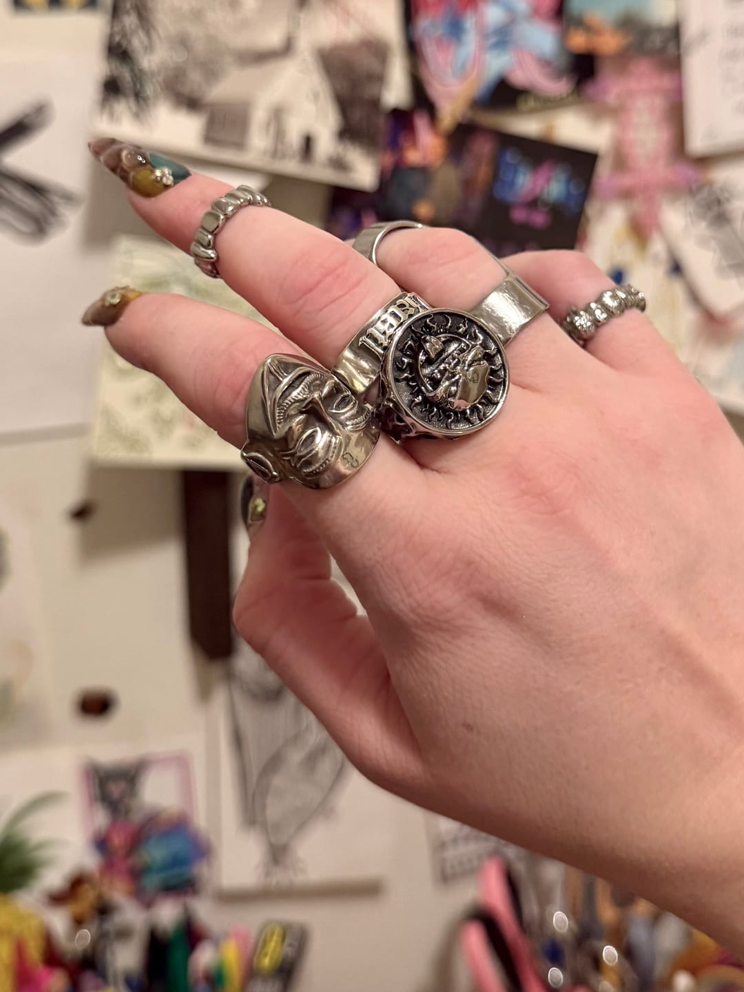 Customer photo review of UPGRADED SUNNY RING