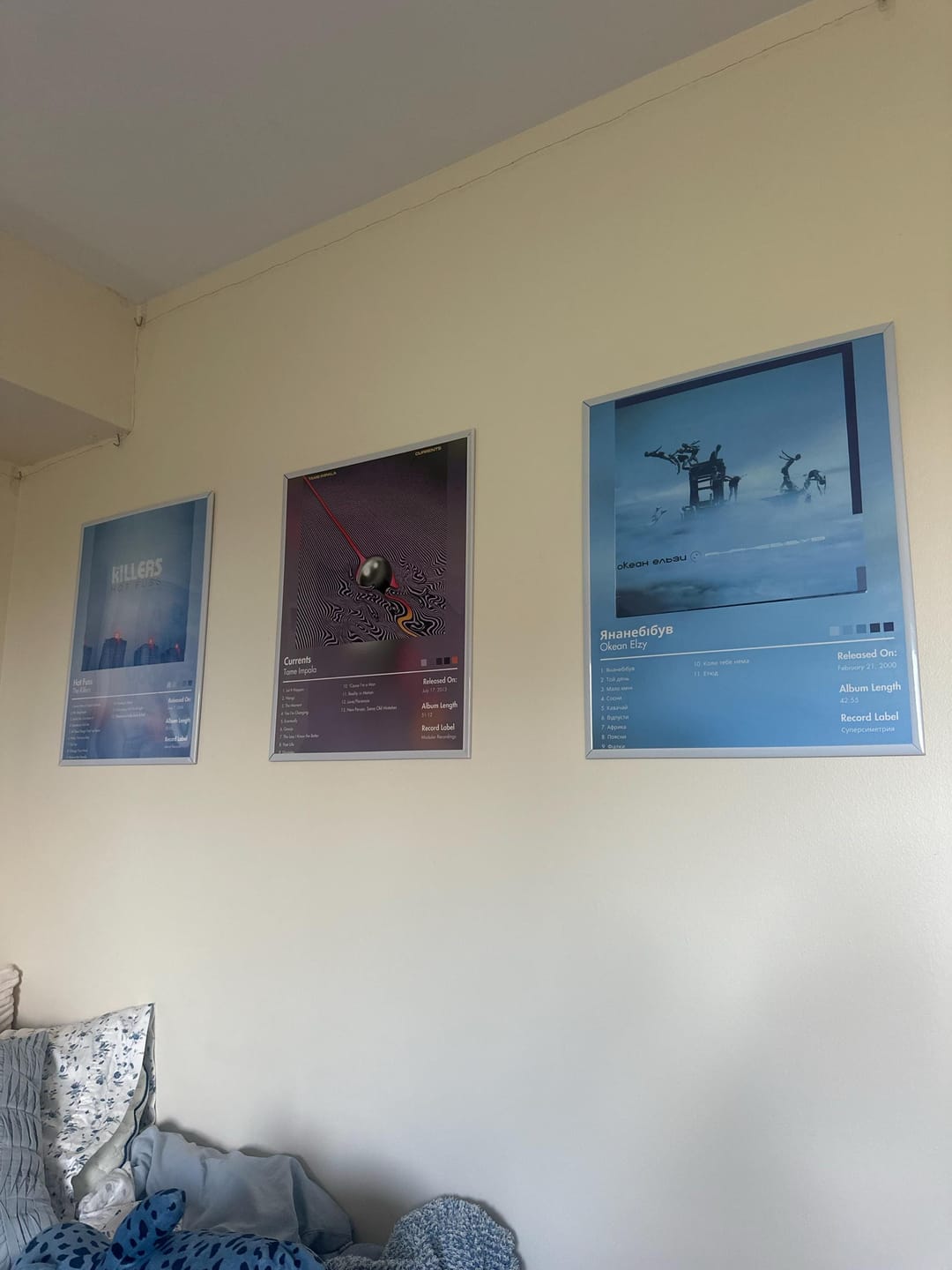 Customer photo review of Tame Impala — Currents Album Poster
