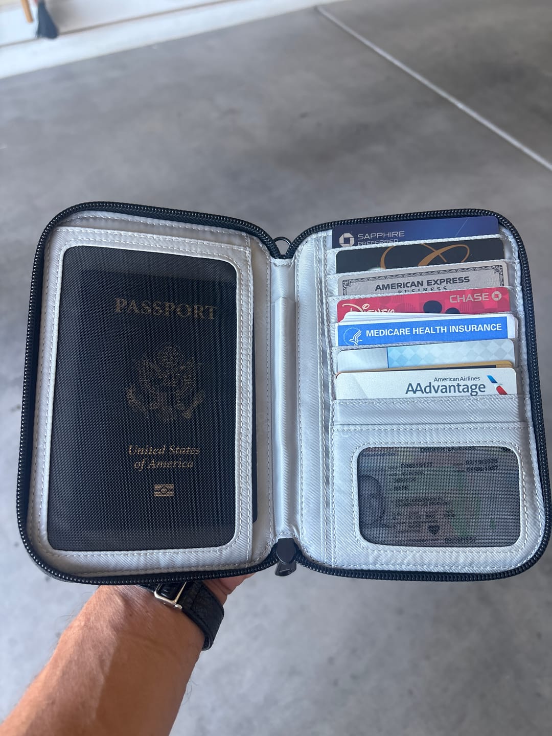 Customer photo review of Travel Wallet