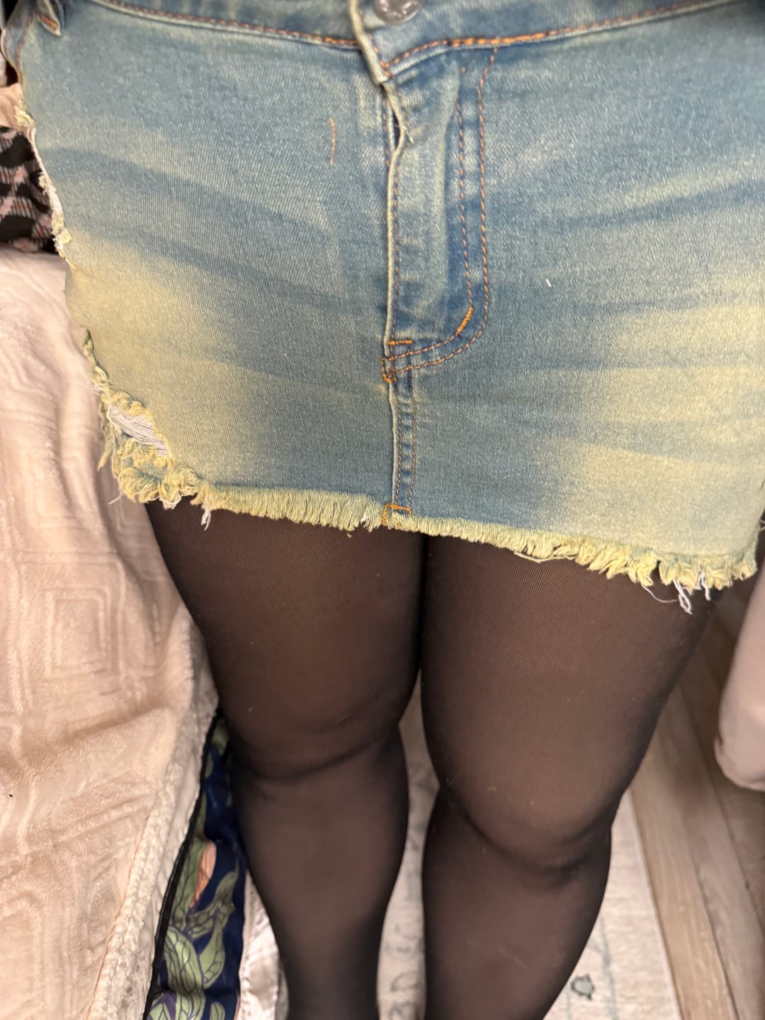 Customer photo review of TOAST - FLEECE-LINED TIGHTS - SHEER ILLUSION