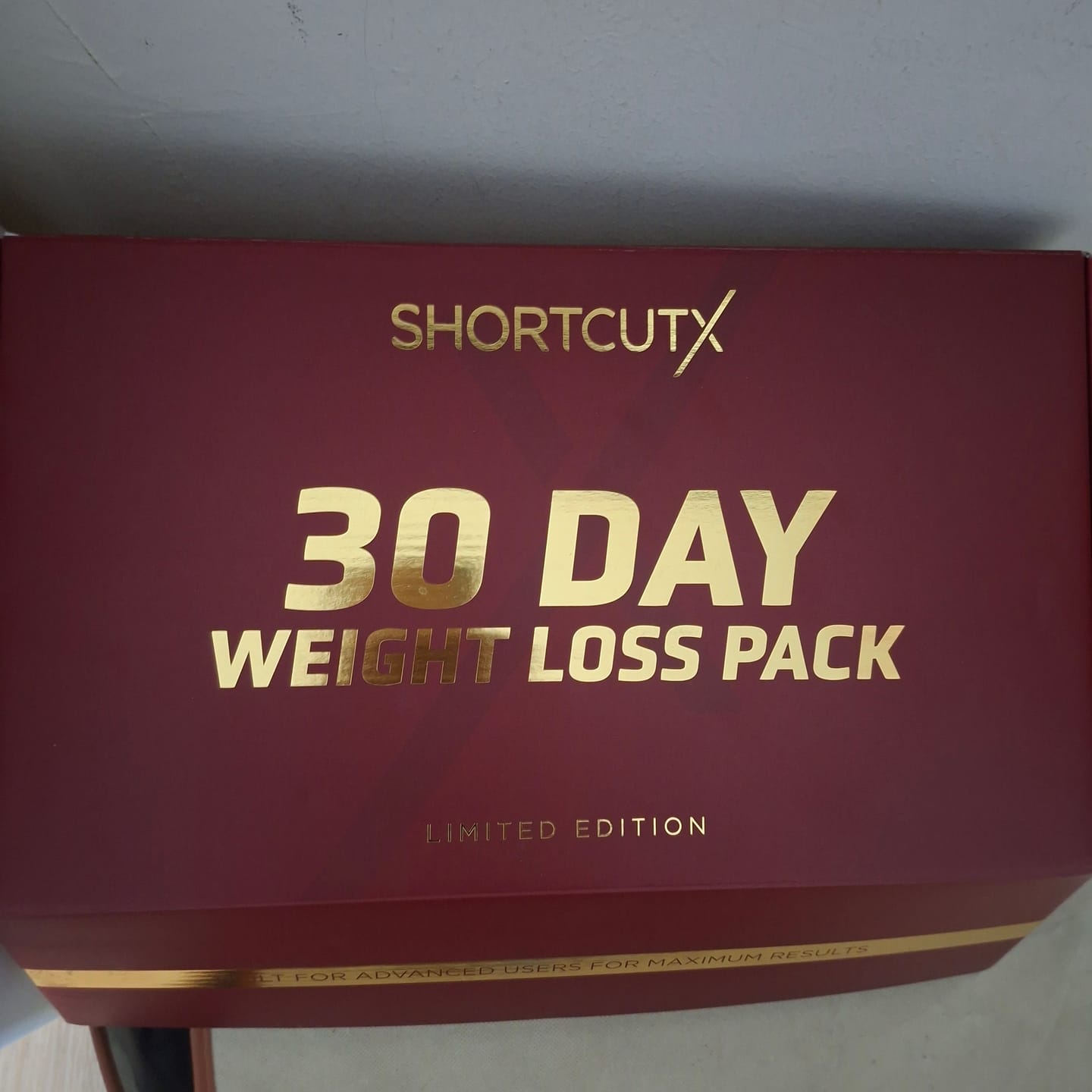 Customer photo review of 30 Day Weight Loss Pack