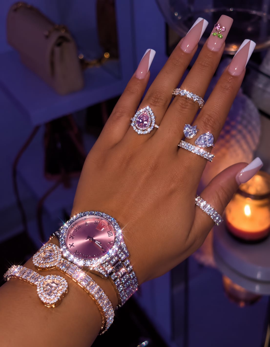 Customer photo review of PINK LOVE ICY SET
